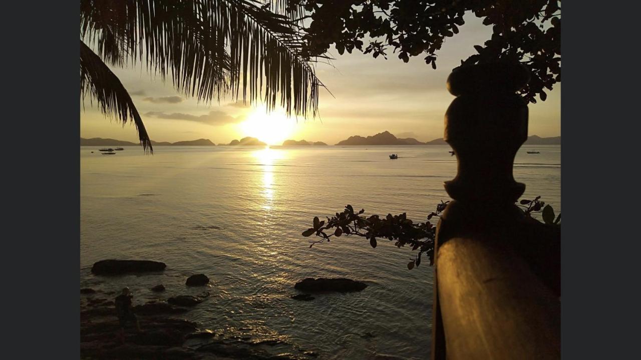 Hut Sunset Island View Hotell El Nido Exteriör bild