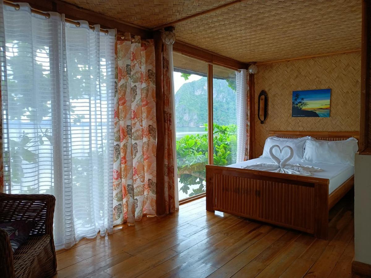Hut Sunset Island View Hotell El Nido Exteriör bild