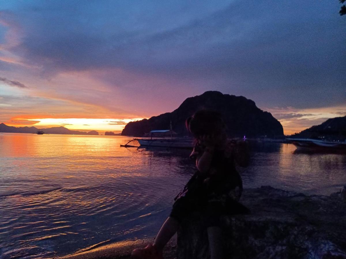 Hut Sunset Island View Hotell El Nido Exteriör bild