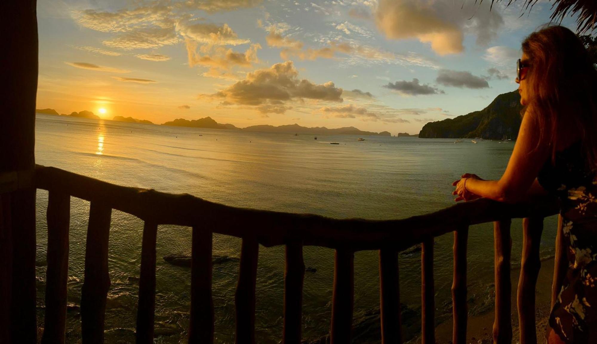 Hut Sunset Island View Hotell El Nido Exteriör bild